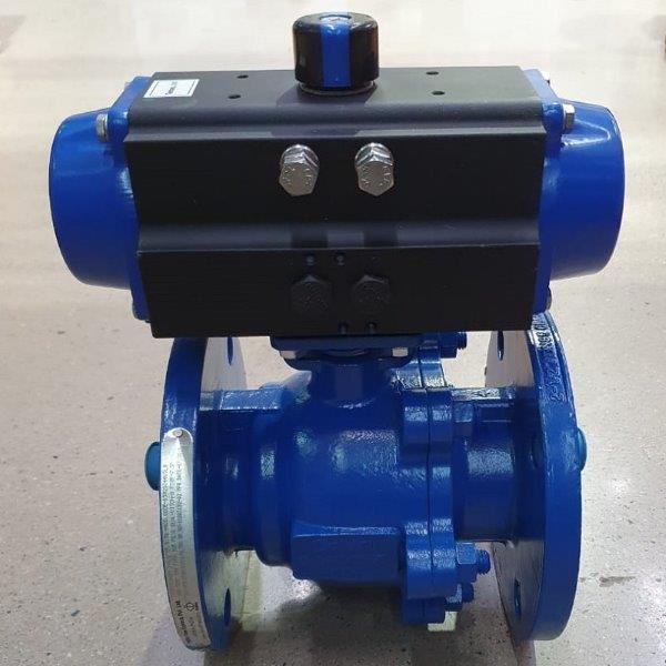 válvula esfera industrial